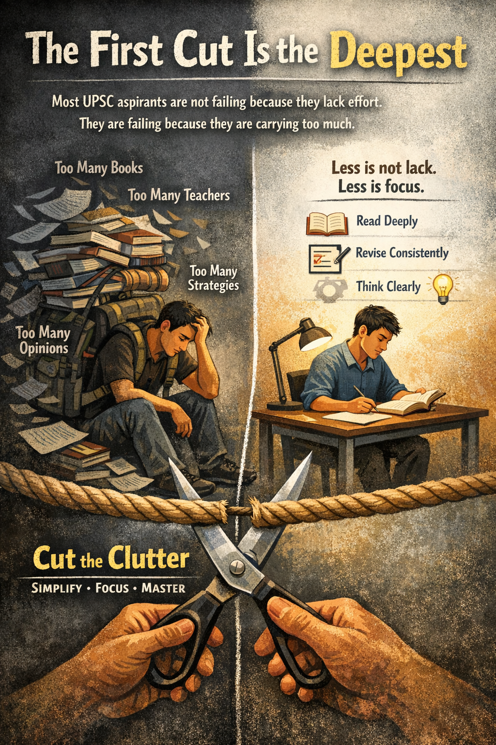 The First Cut Is the Deepest: UPSC CSE Guide